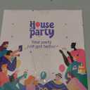 HOUSE OF PARTY Happy Birthday Balloon - 16 inch | Gold Mylar Capital Foil Birthday Balloons Banner, Gold Party Decorations for Men, Women