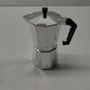 Primula Classic Stovetop Espresso and Coffee Maker, Moka Pot for Italian and Cuban Caf Brewing, Greca Coffee Maker, Cafeteras, 9 Espresso Cups, Silver