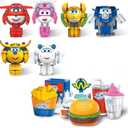 Super Wings Transformable Robot Toys for Kids 5+ Foodie Series Collection