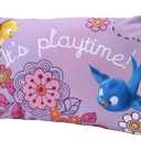 Disney 4 Piece Minnie's Fluttery Friends Toddler Bedding Set, Lavender