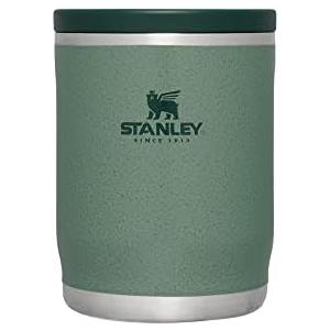 STANLEY Adventure To-Go Food Jar | Vacuum Insulated Food Container | Wide Mouth Screw On Lid | Packable for Travel | Stainless Steel with Leakproof Lid | BPA-Free