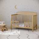Graco Benton 5-in-1 Convertible Crib GREENGUARD Gold Certified, Converts from Baby Crib to Toddler Bed, Daybed and Full-Size Bed, Fits Standard Full-Size Crib Mattress (Driftwood)