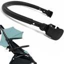 Lusinus Baby Stroller Bumper Bar Compatible with YOYO Foldable Without Removing PU Leather Handle, Armrest & Crossbar