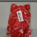 SIMISI RIBBON 24Pcs Red Christmas Velvet Ribbon Bows Decorations Xmas Ornaments Vintage Decor for Tree, Wreath, Garland (3/8'' Width, 5 * 7 inch)