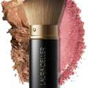 LAURA GELLER NEW YORK Retractable Black Kabuki Brush for Liquid, Cream and Powder Face Makeup With Aluminum Handle