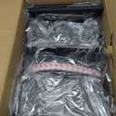 OPNICE Desk Organizers and Accessories, Dual Monitor Stand Riser with Drawer and 2 Pen Holders, Desk Shelf Metal Computer Racks for Office Workspace Organizers, Desktop Organization (Black)