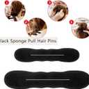 28Pcs DIY Hair Braiding and Modelling Tool Kit - Hair Design Styling Tools, Hair Braiding Tool Kit with Hair Modelling Accessories for Simple and Fast Spiral Braids for Women