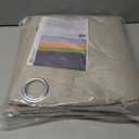 BGment Cashmere Blackout Curtains for Bedroom 72 Inch Long, Thermal Insulated Bedroom Curtains Noise Reduction Room Darkening Window Drapes for Living Room, Each Grommet Drape 42 Wide, 2 Panels