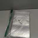 100 Pack Mylar Bags for Food Storage 5.5 x 7.9 Inch Smell Proof Bags Resealable Aluminum Foil Packaging Pouch Bag Silver