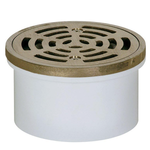 Sioux Chief 3 or 4 in. Dia. PVC General Purpose Floor Drain