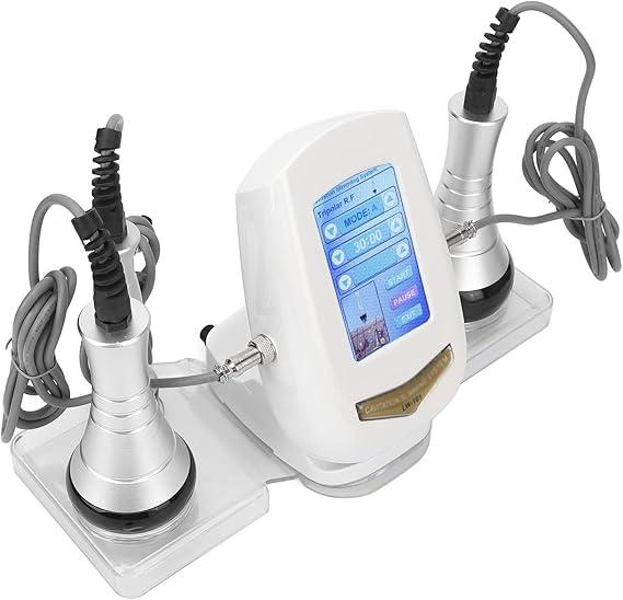 COYEUX 3 In 1 RF Skin Tightening Machine, 40Khz Body Shaping Machine, Promote Tightening Wrinkle Discoloration Collagen, for Face, Arm, Waist, Belly, Leg