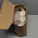 Vesici 150 Pcs Christmas Tableware Set Party Supplies Christmas Oval Paper Plates Cups and Napkins 10" x 12" Large Heavy Duty Disposable Plates for Holiday Party Decoration Dinnerware Set, Serves 50