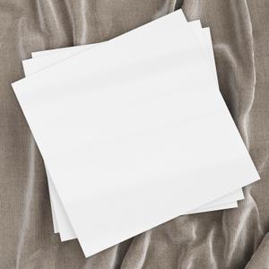 40 Pack White Vinyl Flooring Peel and Stick Floor Tiles Waterproof -12''x 12'' Self Adhesive Sticker Marble Look Tiles DIY for Bathrooms, Bedrooms, Living Rooms, and Kitchens (40Pack White)