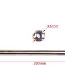 Surron Axle with Nut Steel Jackshaft Axis Flat Fork Shaft Axis for Sur ron Light Bee X/S Segway X160 X260