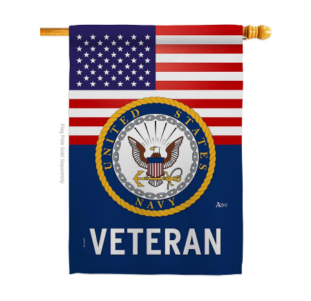 US Navy Veteran 13"x 18.5"