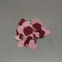 Pink Burgundy Party-Decorations Heart Garland - 62FT Wedding Hanging Streamer Banner,Valentines Birthday Baby Bachelorette Engagement Mothers Day Bridal Shower Backdrop Decor Hugtmr