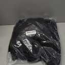 Aimosen 10 x 7 FT Black Backdrop Background for Photography, High Density Polyester Fabric Pure Black Photo Backdrop Curtain Screen Collapsible Seamless for Photoshoot Portraits Party Video Studio