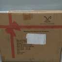 Large Plastic Heated Cat House for Outside, Elevated Outdoor Cat Shelter 100% Weatherproof & Insulated with Safe Escape Door, Outdoor Cats House with Heated for Barn Cats Green 21.6"X17"X17.5"