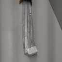 LazBlinds No Tools-No Drill 1" Aluminum Mini Blinds, Cordless Blinds for Indoor Windows, Light Filtering Horizontal Blinds and Shades for Window Size 30'' W x 48'' H, Silver Grey