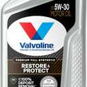 Valvoline Restore & Protect Full Synthetic 5W-30 Motor Oil 1 Quart