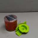 Aolyty Solar Strobe Warning Light IP54 Waterproof LED Flashing Safety Light Bright Warning Lamp Outdoor for Construction Traffic Dock Marine Beacon Road Signs (Red)