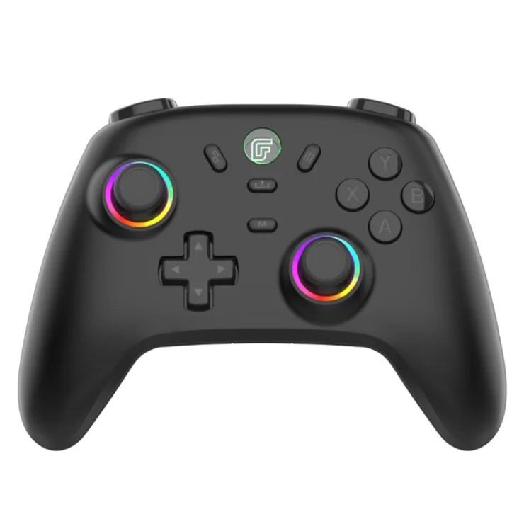 ECHTPower Wireless PC Gaming Controller - Hall Effect Joystick, 2.4G, 800mAh Battery, Adjustable Turbo/Vibration - for PC/Switch/iOS/Android