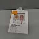 NumNum Baby Spoons Set, Baby Essentials Pre-Spoon GOOtensils for 6+ Months, First Stage Self-Feeding Spoons for Baby Led Weaning (BLW), Silicone Toddler Utensils, BPA-Free, 2 Pack Beige/ Mauve