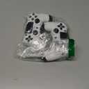 AROEVEIB 2 Pack Controller with Charger Dock for PS4 Wireless Game Controller, with LED Charging Dock Station, 2 USB Cable (Blue Black)