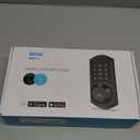 Veise VE07-L Fingerprint App Control Smart Locks with Heavy-Duty Zinc Alloy Handles, Keyless Entry for Front Door, Digital Electronic Touchscreen, Auto Lock, Waterproof, Easy Install, Matte Black