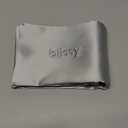 Blissy Silk Pillowcase - 100% Pure Mulberry Silk - 22 Momme 6A High-Grade Fibers - Silk Pillow Cover for Hair & Skin - with Hidden Zipper (Queen, Silver)