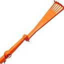 Mini Rake Head  Gutter Rake Tool for Removing Leaves & Debris from Roofs, Gutters & Hard-to-Reach Areas  Fits Standard Acme Thread & Recommended EZ Smart Pole (Not Included)