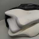 Ultra Pain Relief Cooling Pillow for Neck Support, Adjustable Cervical Pillow Cozy Sleeping, Odorless Ergonomic Contour Memory Foam Pillows, Orthopedic Bed Pillow for Side Back Stomach Sleeper (Queen, Dark Grey)