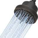Filtered Shower Head Oil Rubbed Bronze,High Pressure 7 Modes Shower Heads with Filter for Hard Water Replacement Remove Chlorine, ABS
