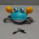 control future Crawling Crab Baby Toy - Infant Tummy Time Toys 3 4 5 6 7 8 9 10 11 12 Babies Boy 3-6 6-12 Learning Crawl 9-12 12-18 Walking Toddler 36 Months Old Music Development 1st Birthday Gifts (Green)