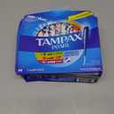Tampax Pearl Tampons for Women Multipack, with LeakGuard Braid, Regular/Super/Super Plus Absorbency, Unscented, 47 Count