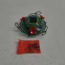 Nature's Way Bird Products GHF7 Hand Blown Illuminated Top Fill Hummingbird Feeder (16 oz Capacity, Multi)