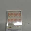 Glamnetic x GLAMZILLA Press On Nails - FOR THE IT GIRLS | Short Squoval Nude Fake Nails, Semi-Transparent, Salon Quality, Everyday | 15 Sizes - 30 Nail Kit with Glue