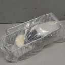 HASKO Suction Cup Shower Caddy Basket for Shampoo, Shower Suction Shelf Organizer, Basket with Soap Holder and Hooks, Stainless Steel Shampoo Holder for Bathroom Storage, Chrome