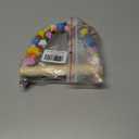 2 Pack Bird Swing, Hanging Colorful Wooden Parrot Perch Stand Toy, Bird Cage Accessories, Suitable for Small to Medium Birds Parrots Parakeets Cockatiels Conure Budgies Love Birds