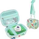 Leayjeen Kids Camera Case Compatible with Goopow/Mgaolo/HOOMOON/Hangrui Kids Camera Toys and Children Digital Video Camcorder Camera,Best Christmas and Birthday Gifts -Green Dinosaur(Case Only)