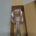4 Pcs Clear Plastic Ice Scoop Set, Small Acrylic Serving Scoops For Candy Buffet, Canisters, Dry Goods Multi-Purpose Kitchen Food Scoop For Coffee, Tea, Flour, Wedding Desserts