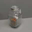 1 Gallon Glass Beverage Dispenser with Lid, Stainless Steel Spigot, Glass Drink Dispensers for Parties, Lemonade Dispenser With Ice Cylinder for Weddings, Party,Sun Tea Jar, Water Juice Dispensers