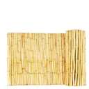 FOREVER BAMBOO Natural Bamboo Fencing Decorative Rolled Fence Panel 1 in D x 2 ft H x 8 ft L