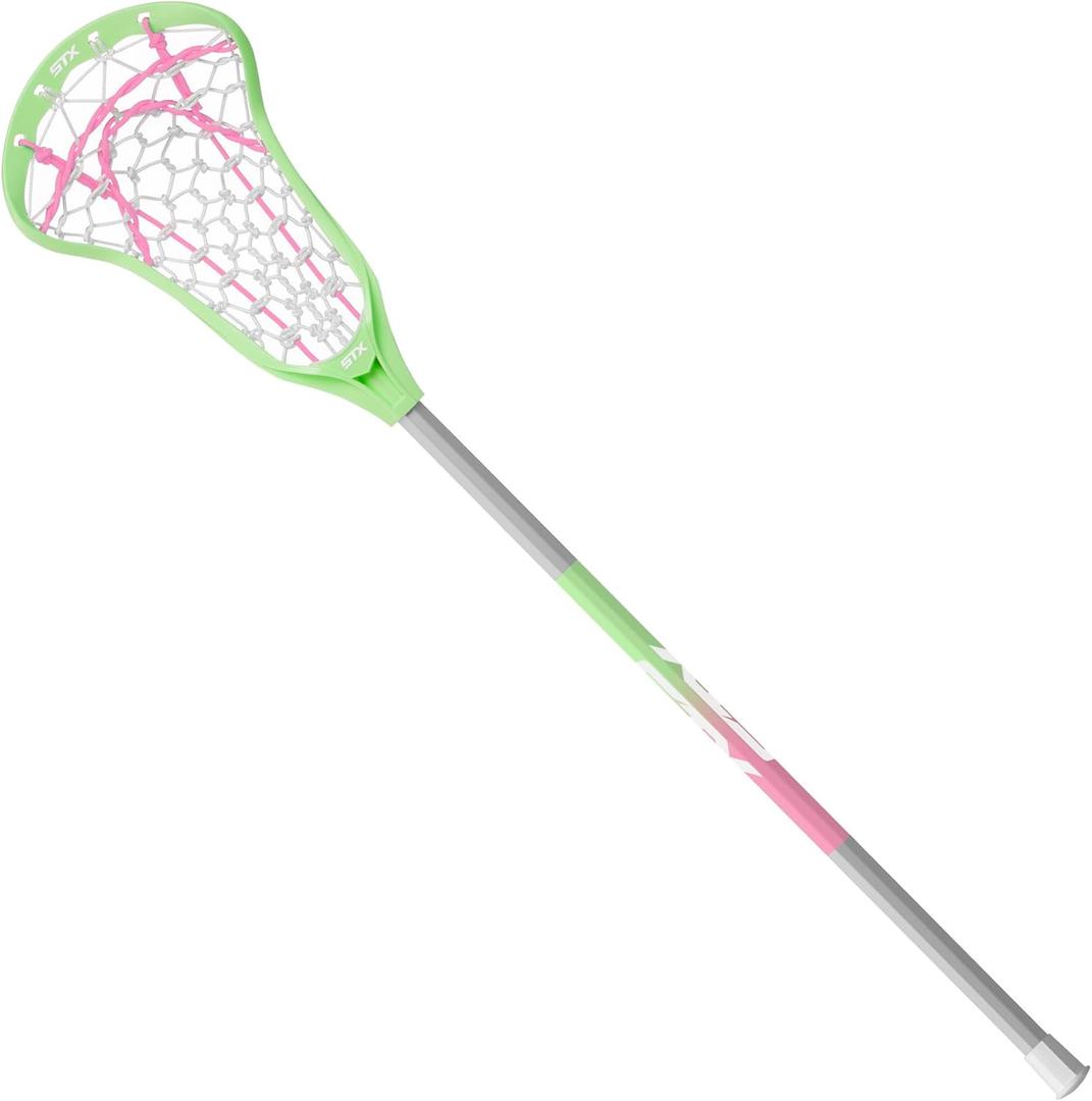 STX Lacrosse Girls Crux Jr. Complete Stick (Green)