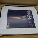 VCK 16x20 Picture Frames Black Metal, Real Glass, 11x14 Mat, for Poster