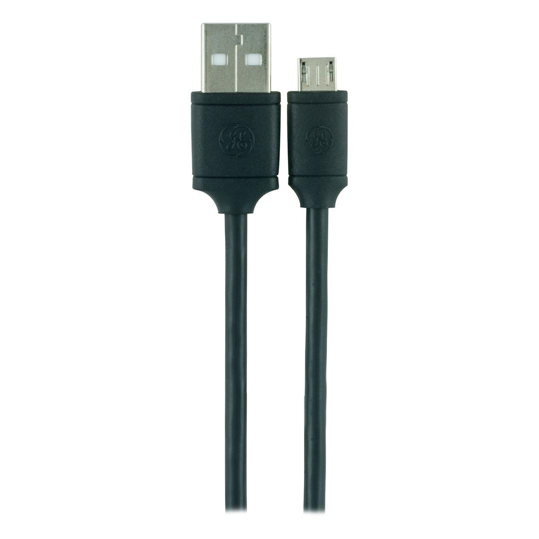GE 6ft. Micro USB 1.8m Charging Cable ,Black