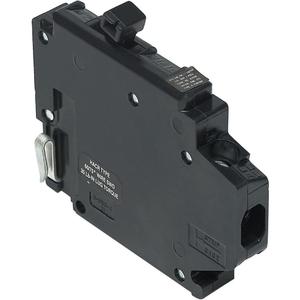 UBITBA115L-New Challenger MH115-L Type A Replacement. One Pole 15 Amp Left Clip Circuit Breaker Manufactured by Connecticut Electric.
