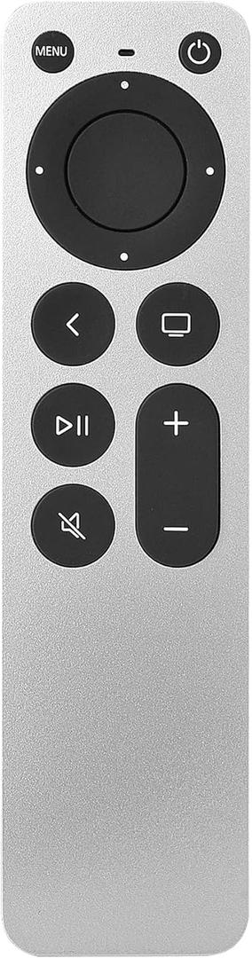 New Replacement Universal Remote Control for Apple TV 4K Remote Apple 4K/ Gen 1 2 3 4/ HD A2169 A1842 A1625 A1427 A1469 A1378 A1218 with TV Control Function