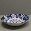 Certified International Sea Life Melamine Large Serving Bowl, 13.75-inch Length