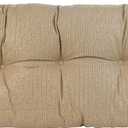 Klear Vu The Gripper Non-Slip Tufted Bench Cushion for Indoor Furniture, Assembled in USA, Entryway Storage, Bay Window, Corner Nook or Piano Seat, 27 Inches, Chenille Natural
